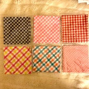 Lot of 6 bandanas Brand new sealed in plastic